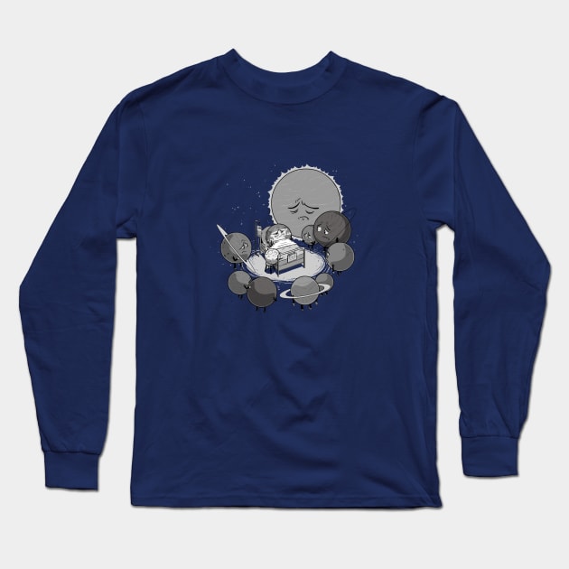 Sick Earth Long Sleeve T-Shirt by kinautta